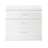 Wood Simple 3-Drawer Dresser White