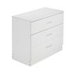 Wood Simple 3-Drawer Dresser White