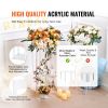 VEVOR 10PCS 23.6inch High Wedding Flower Stand, With Acrylic Laminate,Acrylic Vase Column Geometric Centerpiece Stands