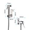 Bathroom Fittings Handheld Cloth Diaper Sprayer Bidet Sprayer for Toilet