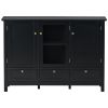 44.9" Modern Accent Cabinet Console Table Sideboard with 3 Doors & 3 Drawers for Living Room, Dining Room